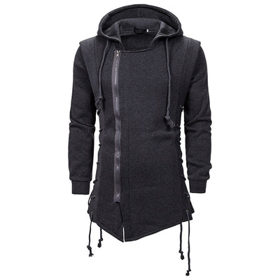 Chamarra Hoodie Suelta Talla Grande para Hombre - Image 12