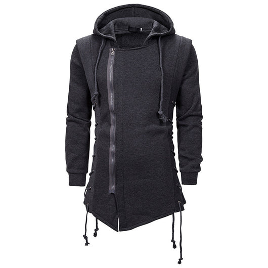 Chamarra Hoodie Suelta Talla Grande para Hombre - Image 12