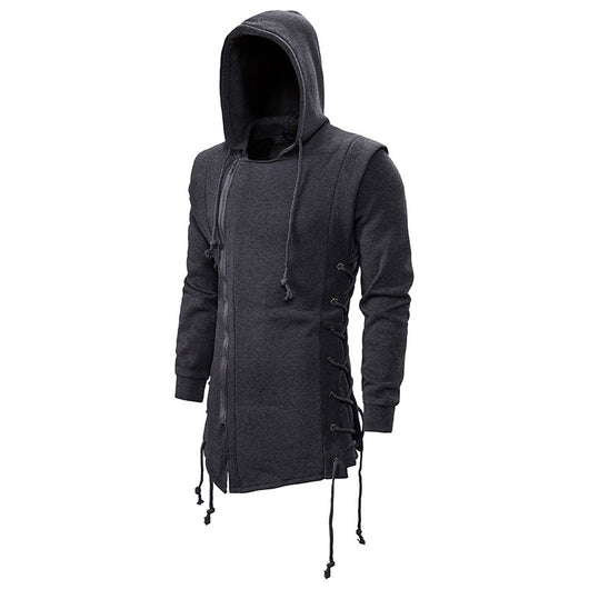 Chamarra Hoodie Suelta Talla Grande para Hombre - Image 13
