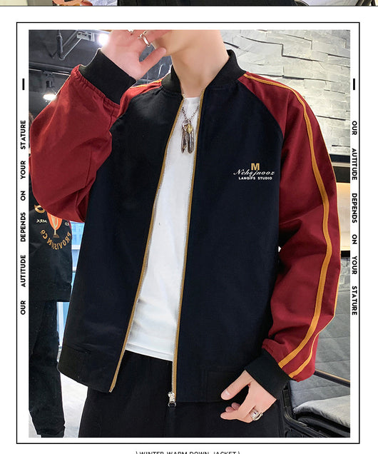 Chaqueta Bomber con Estampado de Buitre - Image 10