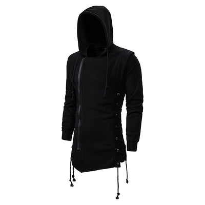 Chamarra Hoodie Suelta Talla Grande para Hombre - Image 16