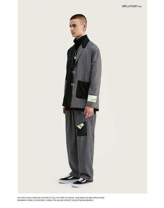 Traje Hombre Vintage con Parches Bordados Estilo Inglés - Image 7