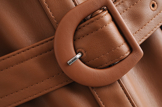 Chaqueta de Cuero para Mujer Versátil y Elegante - Image 19