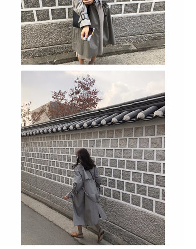 Abrigo Coreano Midi para Mujer - Image 9