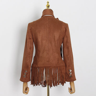 Chaqueta para Mujer en Ante Sintético Tipo Venado - Image 15