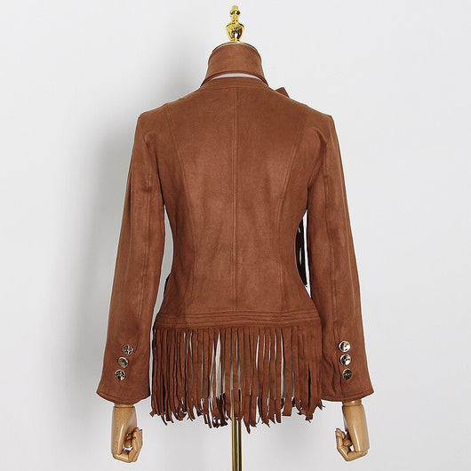 Chaqueta para Mujer en Ante Sintético Tipo Venado - Image 15