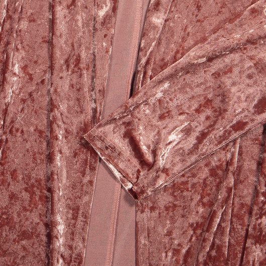 Cardigan Largo de Terciopelo para Mujer - Abrigo Cortavientos Elegante - Image 14