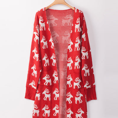 Cardigan de Leopardo para Otoño e Invierno - Suéter Tejido Elegante para Mujer - Image 51