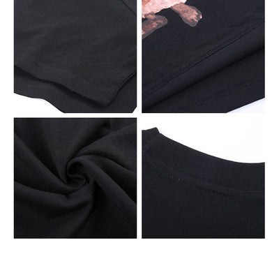 Camiseta Suelta Hip Hop Street de Manga Corta - Image 14