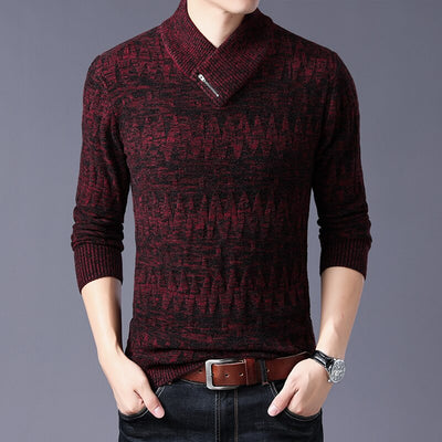 Suéter Grueso de Punto para Hombre - Abrigo Casual de Invierno - Image 6
