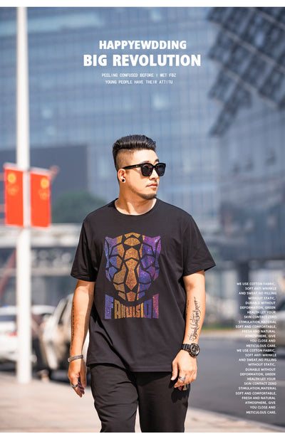 Playera Casual Premium Diamond Plus Talla Grande Hombre - Image 6