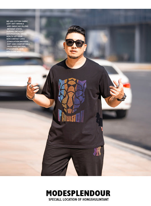 Playera Casual Premium Diamond Plus Talla Grande Hombre - Image 10