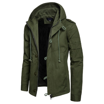Chaqueta de Algodón con Capucha para Hombre - Image 6