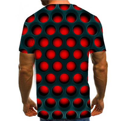 Camiseta Estampada 3D para Hombre de Manga Corta - Image 5