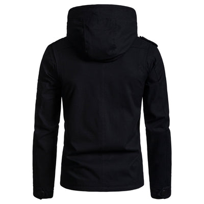 Chaqueta de Algodón con Capucha para Hombre - Image 14