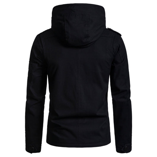 Chaqueta de Algodón con Capucha para Hombre - Image 14