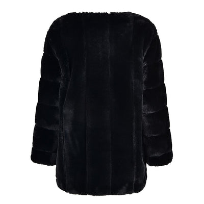 Cardigan Largo de Felpa para Mujer - Abrigo Suave y Acogedor - Image 12