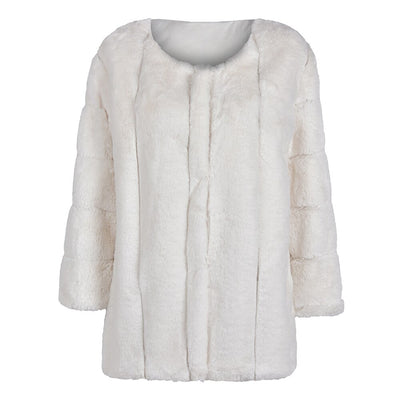 Cardigan Largo de Felpa para Mujer - Abrigo Suave y Acogedor - Image 17