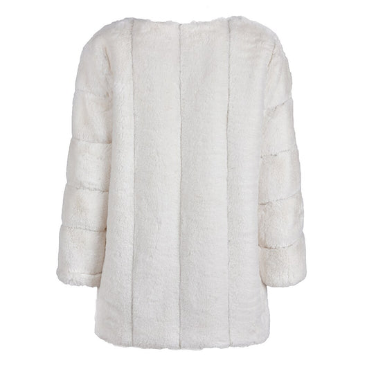 Cardigan Largo de Felpa para Mujer - Abrigo Suave y Acogedor - Image 18