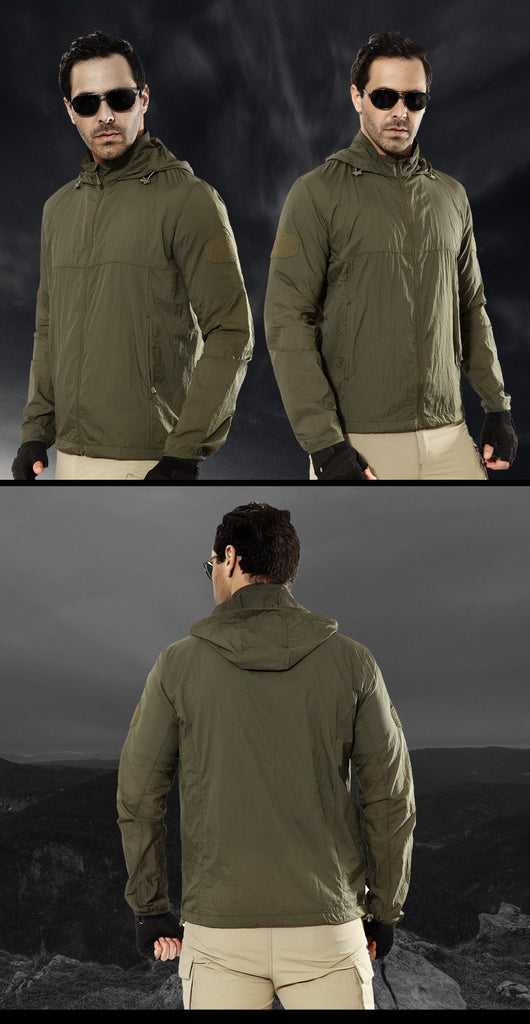 Chaqueta Deportiva Táctica Transpirable de Secado Rápido para Hombre - Image 21