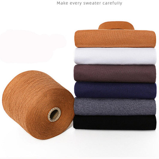 Suéter Cuello Alto Hombre Invierno Cálido Premium Casual Grueso - Image 9