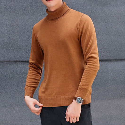 Suéter Cuello Alto Hombre Invierno Cálido Premium Casual Grueso - Image 10