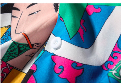 Camisa Holgada Hip Hop para Hombre - Image 10
