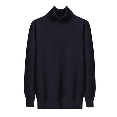 Suéter Cuello Alto Hombre Invierno Cálido Premium Casual Grueso - Image 18