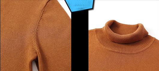 Suéter Cuello Alto Hombre Invierno Cálido Premium Casual Grueso - Image 20