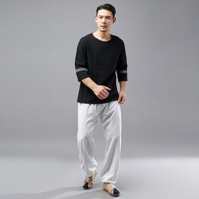 Camisa de Algodón y Lino - Image 10