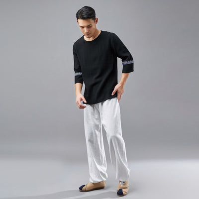 Camisa de Algodón y Lino - Image 11