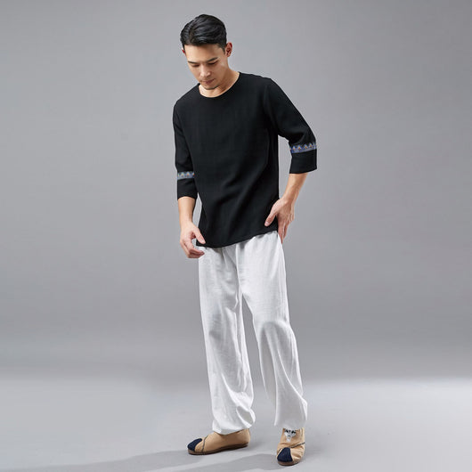 Camisa de Algodón y Lino - Image 11