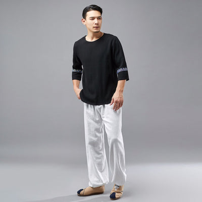 Camisa de Algodón y Lino - Image 12