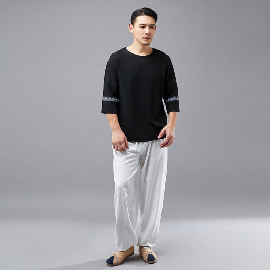 Camisa de Algodón y Lino - Image 14