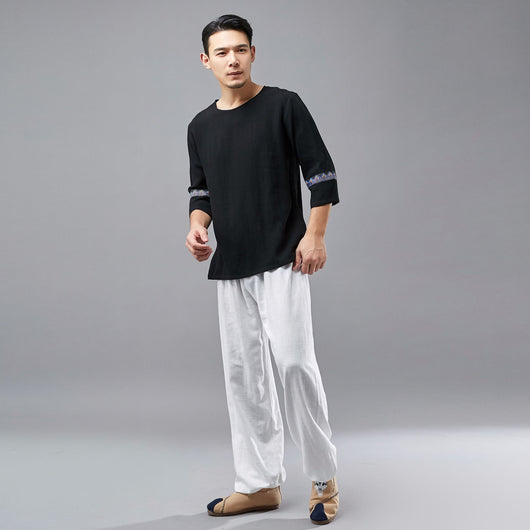 Camisa de Algodón y Lino - Image 15