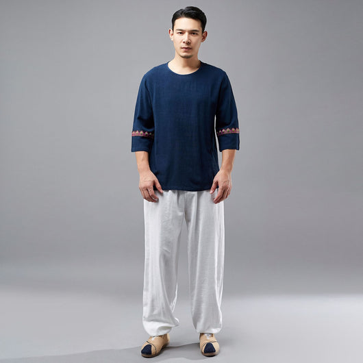 Camisa de Algodón y Lino - Image 16