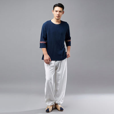 Camisa de Algodón y Lino - Image 18