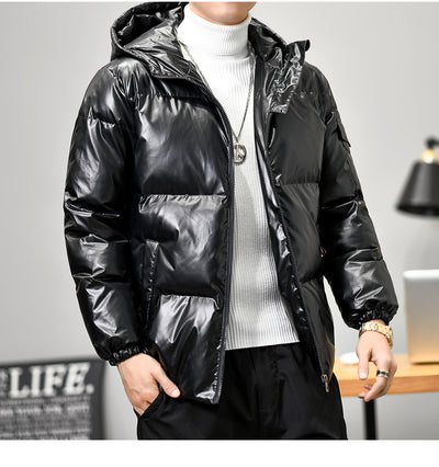 Chaqueta Acolchada de Invierno para Parejas Tallas Grandes - Image 4