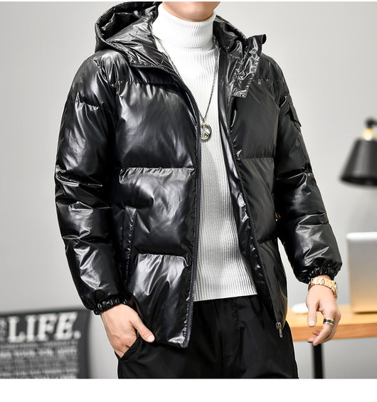 Chaqueta Acolchada de Invierno para Parejas Tallas Grandes - Image 4