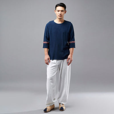 Camisa de Algodón y Lino - Image 21