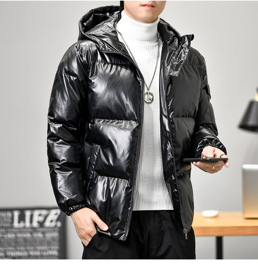 Chaqueta Acolchada de Invierno para Parejas Tallas Grandes - Image 7
