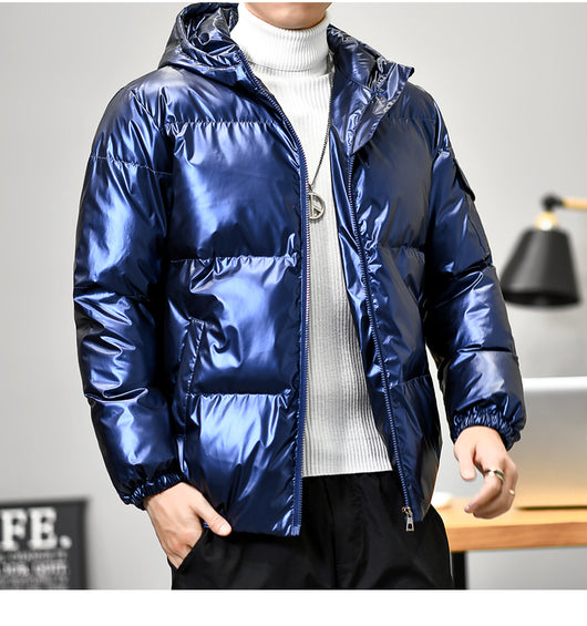 Chaqueta Acolchada de Invierno para Parejas Tallas Grandes - Image 10