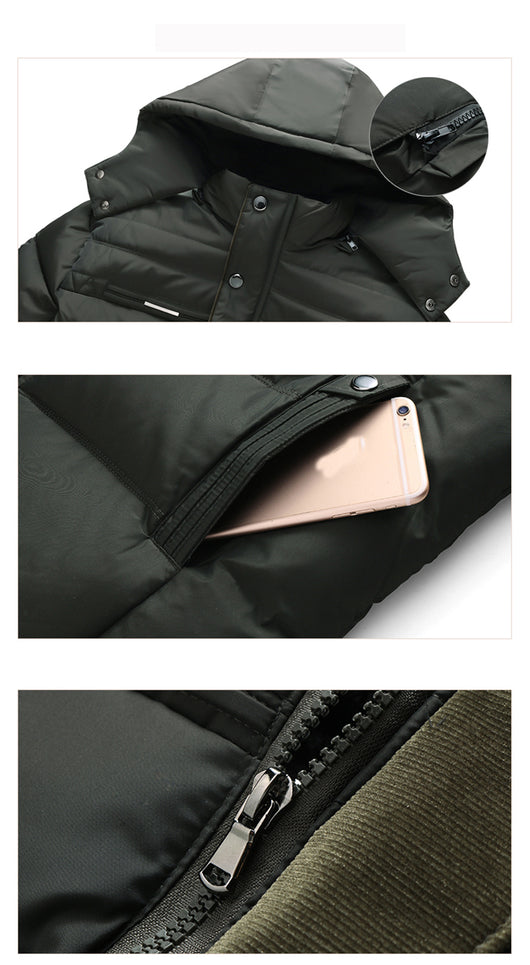 Abrigos Acolchados de Algodón para Hombre y Mujer - Image 15