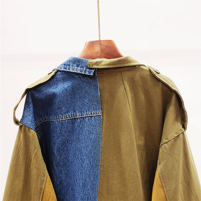 Chaqueta de Mezclilla con Costuras de Contraste - Image 9