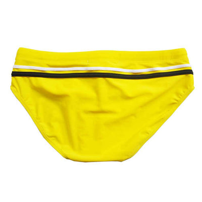 Shorts de Baño Blancos Corte Triangular para Hombre - Image 8