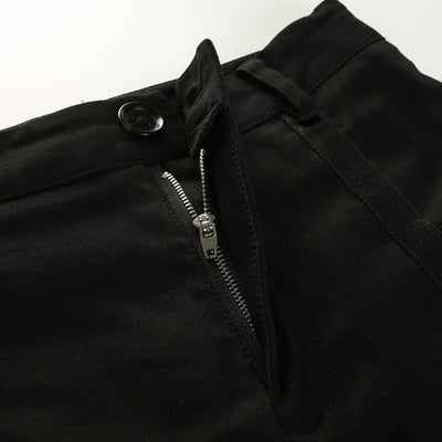 Shorts Elásticos Negros de Cintura Alta Ajustados - Image 9