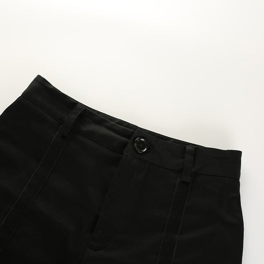 Shorts Elásticos Negros de Cintura Alta Ajustados - Image 10