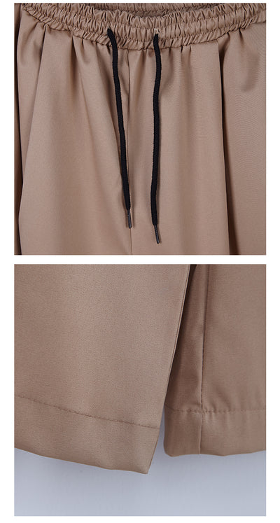 Pantalones anchos con cintura elástica - Image 13