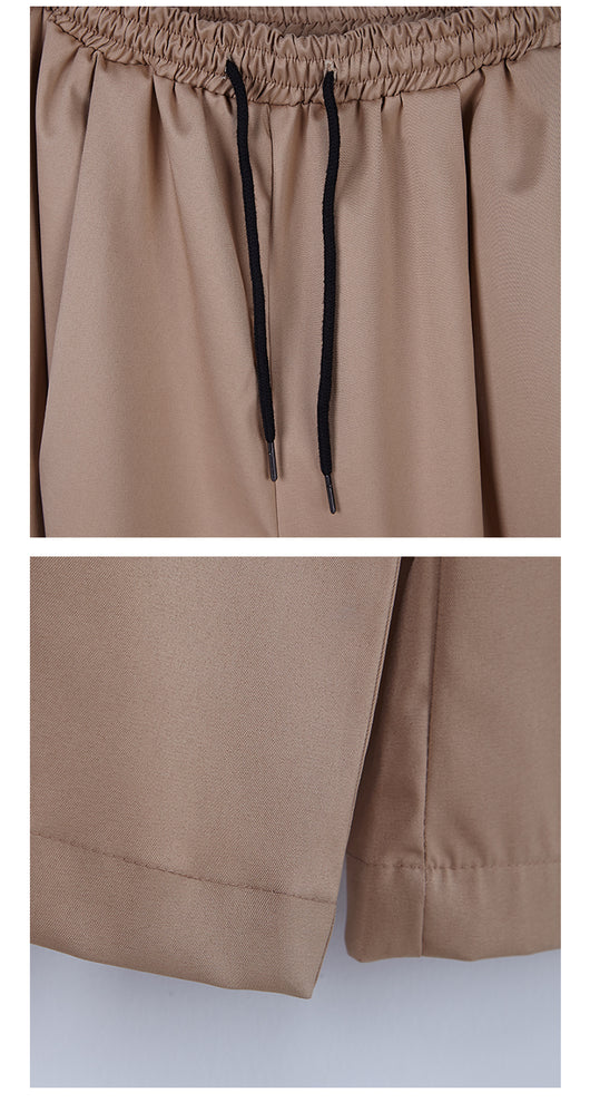 Pantalones anchos con cintura elástica - Image 13