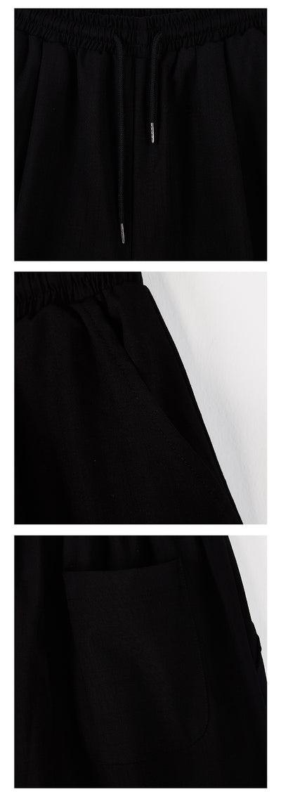 Pantalones anchos con cintura elástica - Image 15